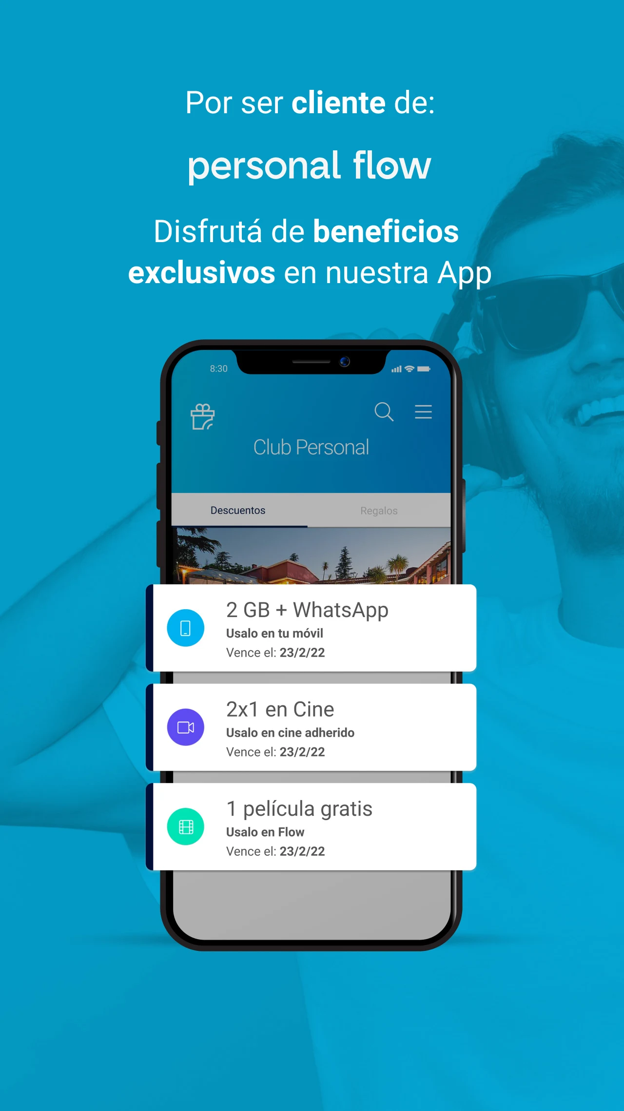 Club Personal: beneficios exclusivos para clientes de Personal Flow