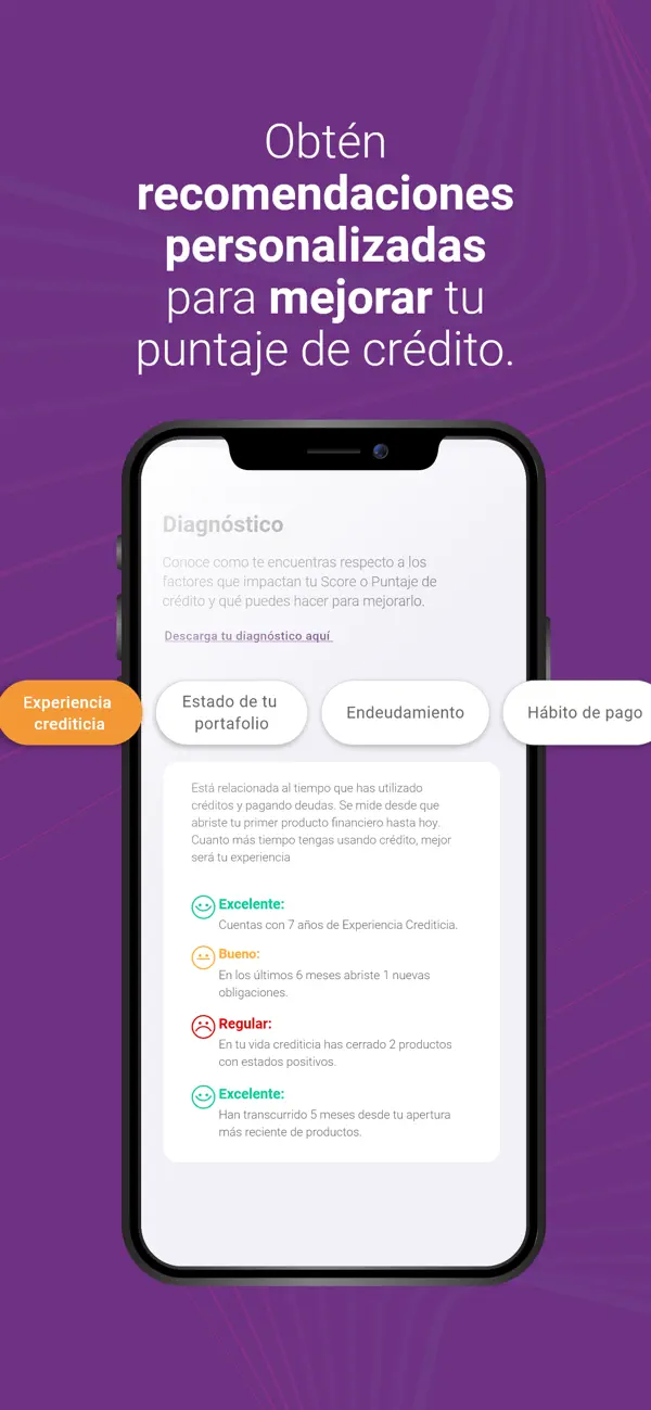 MiDataCredito: simulador de puntaje de crédito