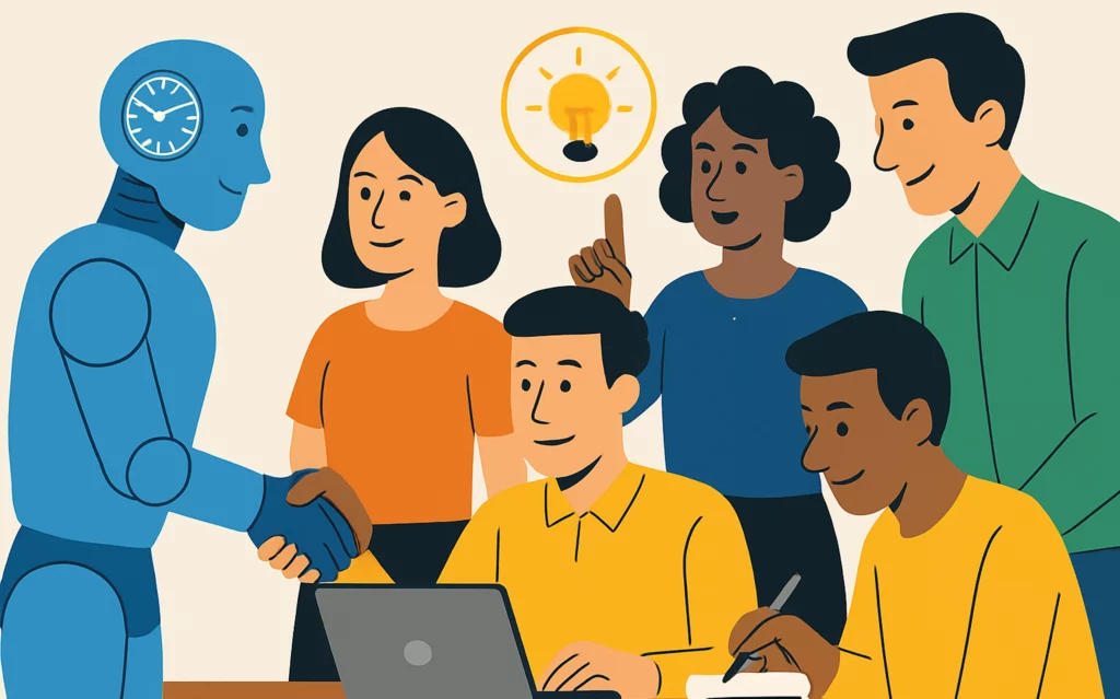 AI isn’t here to replace people – it’s here to empower teams